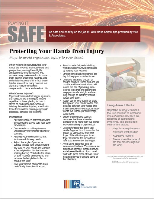 protect your hands safety guide