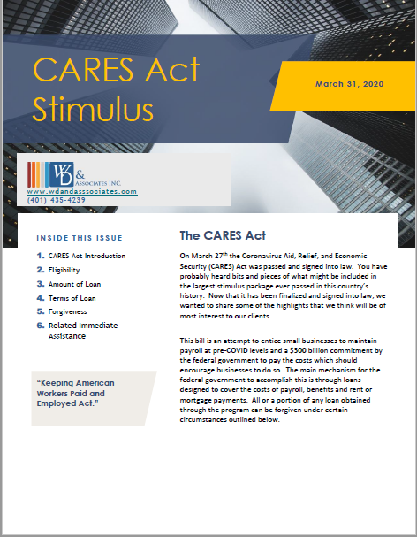 Cares Act 2