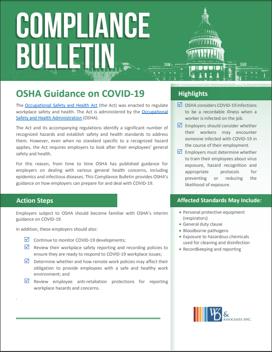 OSHA Coronavirus 2