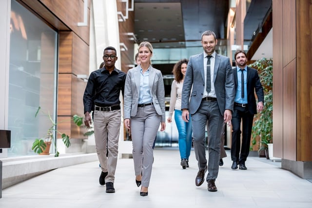 young multi ethnic business people group walking standing and top view.jpeg