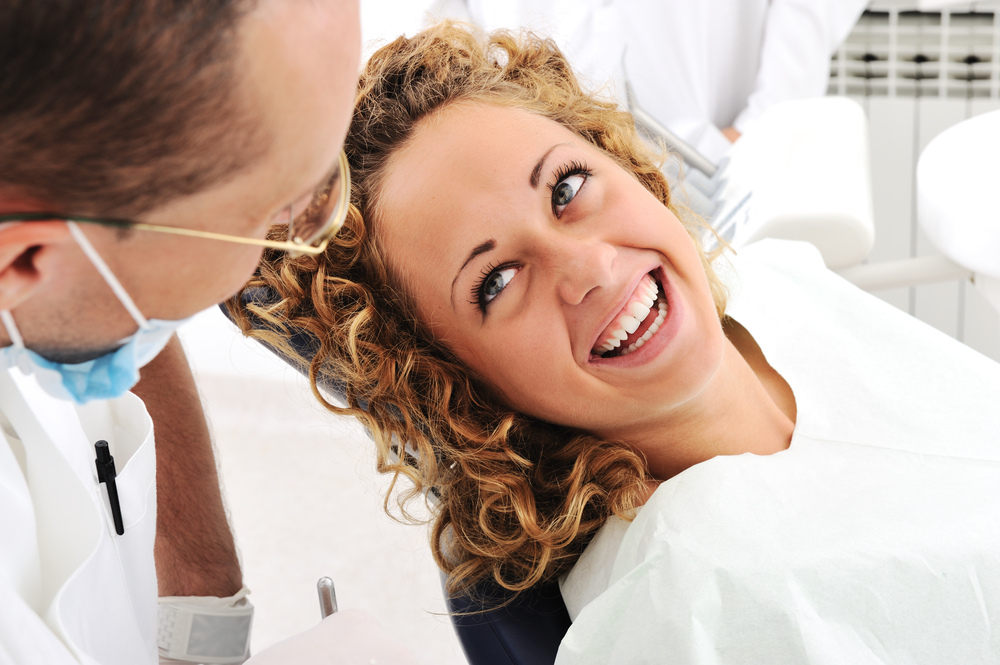 Teeth checkup at dentists office-2